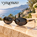 vyrqenzo™ Classic Oval Sunglasses front view