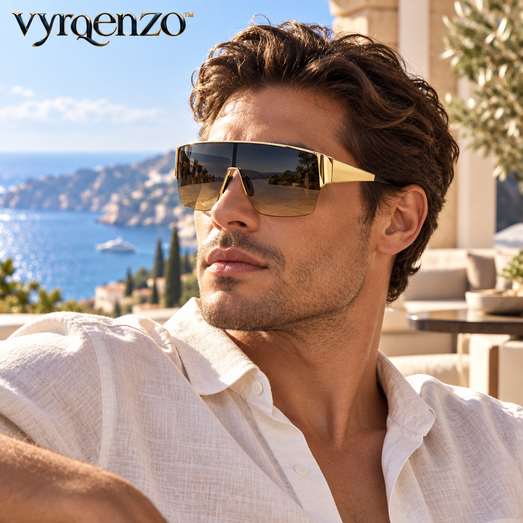 vyrqenzo™ Oversized Shield Sunglasses image 3
