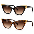 vyrqenzo™ Angular Cat-Eye Sunglasses front view